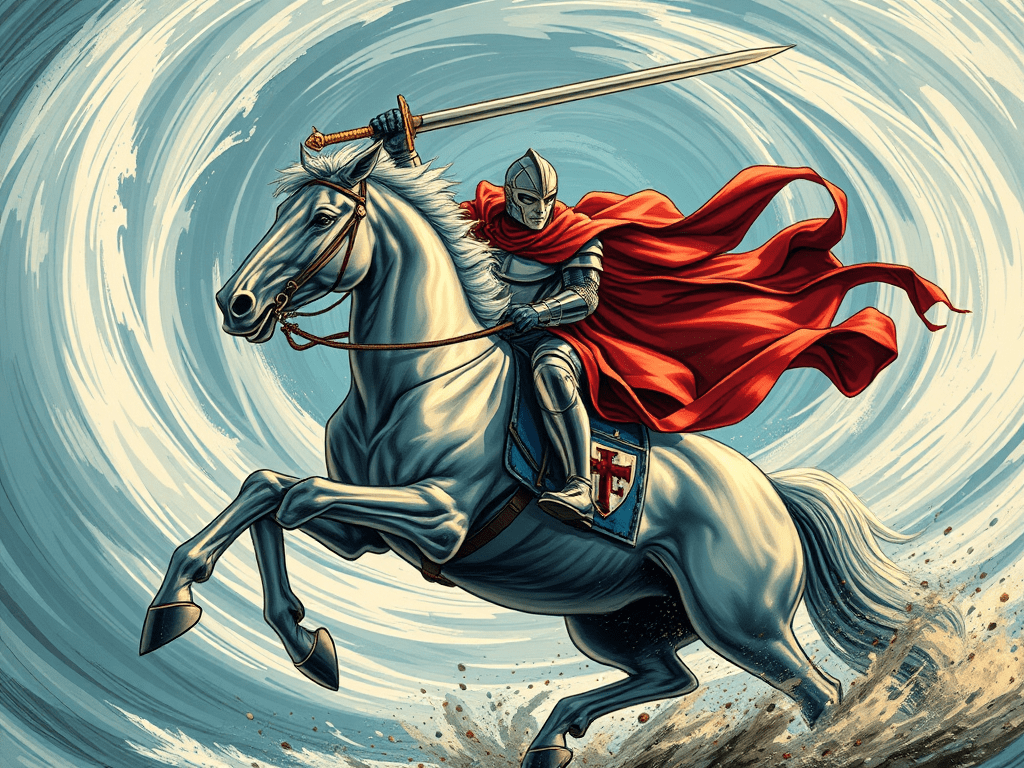 Daily Tarot Inspiration 12/27: The Knight of&nbsp;Swords