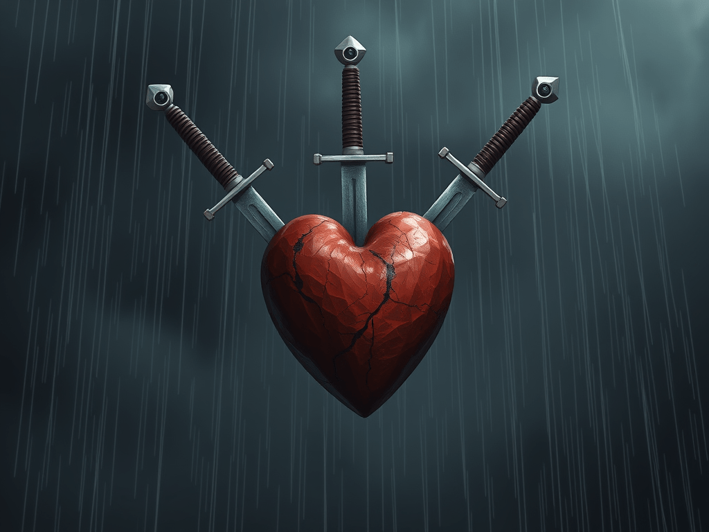 Daily Tarot Inspiration: Three of Swords&nbsp;(02/01)